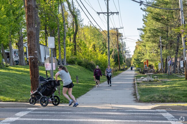 The Baltimore and Annapolis trail in Arnold is a great place to get some exercise.