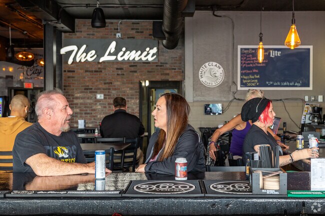 Meet friends for hearty meals and drinks at The Limit Pub & Grub.