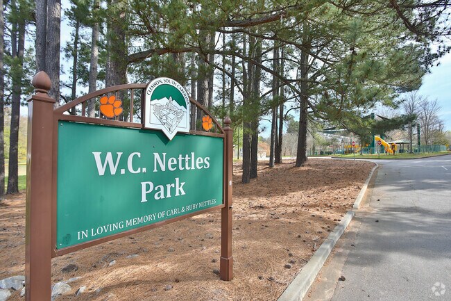 W.C. Nettles Park is the go-to place for playing, sports, or walking your pets in Pendleton, SC.