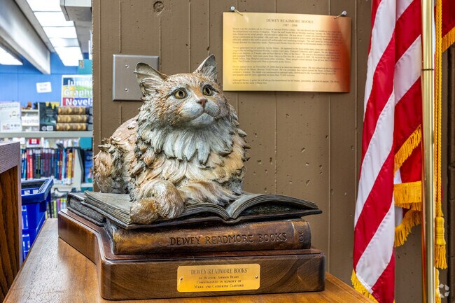 Dewey Readmore Books was a famous library cat that took the world by storm in the 1980s and 90s.