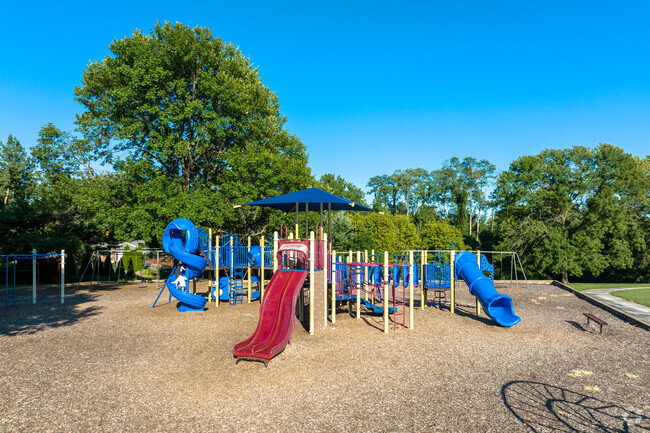 Green Trails Elementary School has a fun playground for kids during recess.