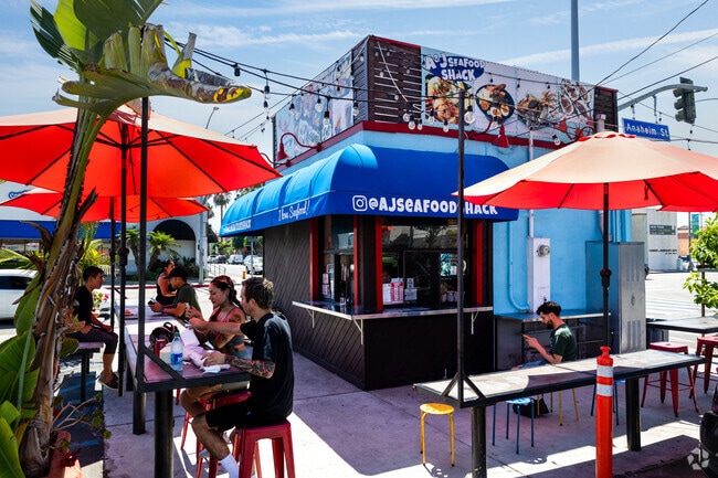A&J Seafood Shack is a favorite for residents in Zaferia.