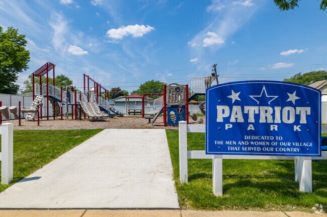 Patriot Park in Merrionette Park offers a place for play.