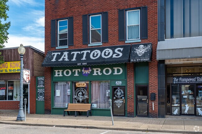 Hot Rod Tattoos is a long standing local business in Martins Ferry.