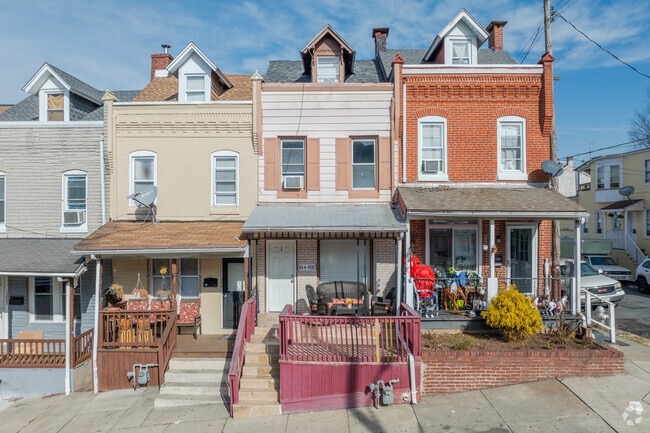 District 6 residents enjoy hanging out on their front porches on warm summer days.