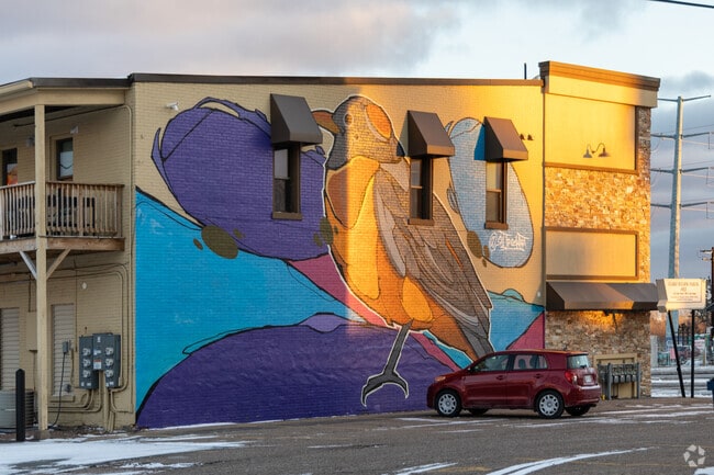 Salt Rock's mural, Love Bird, fits well in Bird City.