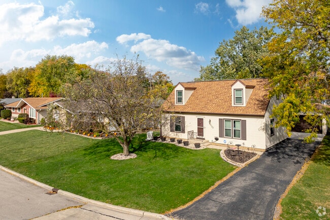 Roosevelt homes are a blend of Cape Cod, ranch, and classic colonial styles.