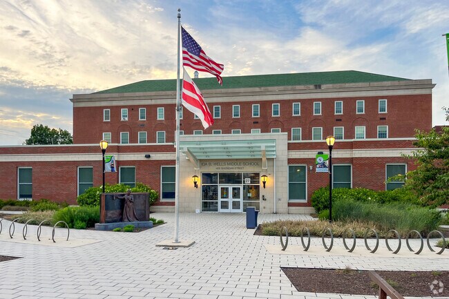 Ida B. Wells Middle School faithfully serves the community of Lamond Riggs.