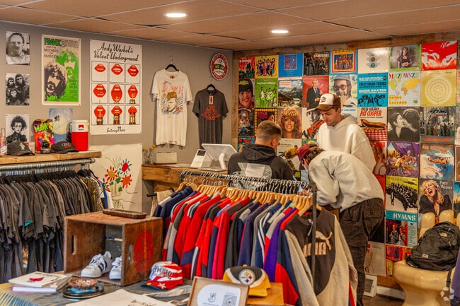 B-Sides Vintage in Millvale sells curated clothing and accessories.