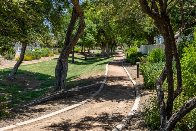 Agritopia is full of walking paths, both paved and unpaved.