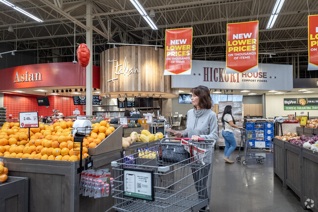 HyVee near Badger Hills has a huge selection of fresh fruits and vegetables.