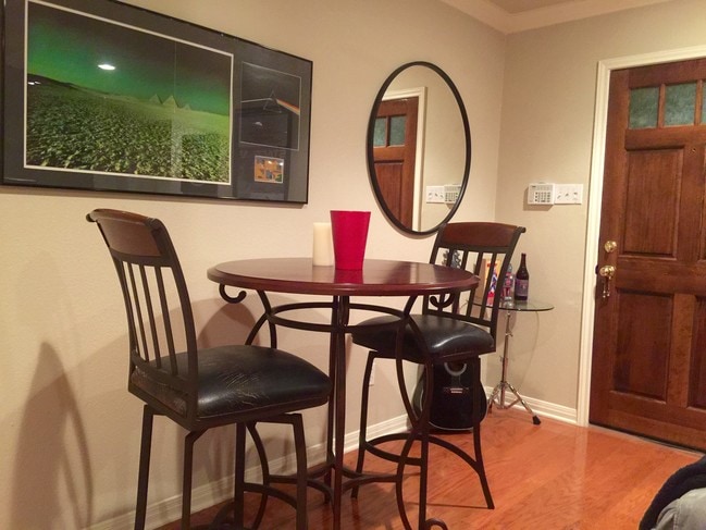 living room - dining