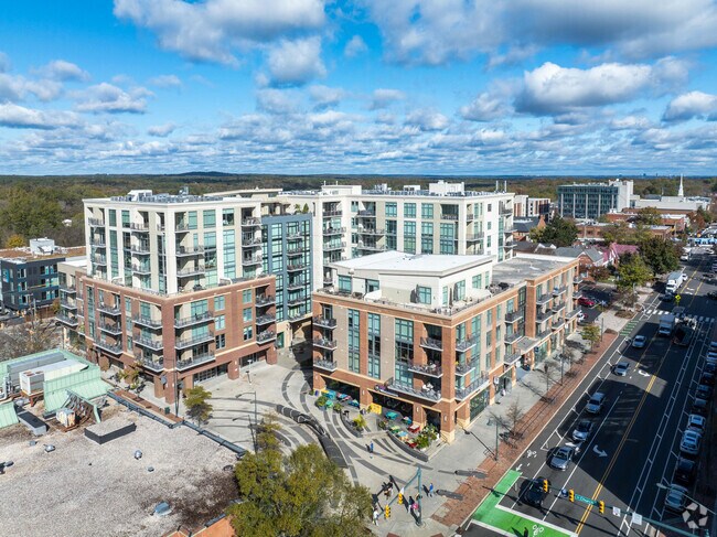 The complex on 140 West Franklin Street in Downtown Chapel Hill is a mixed-use space where units start at $420,00.