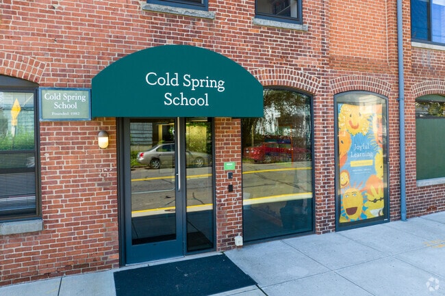 Cold Spring School in the Fair Haven neighborhood was founded in 1982.