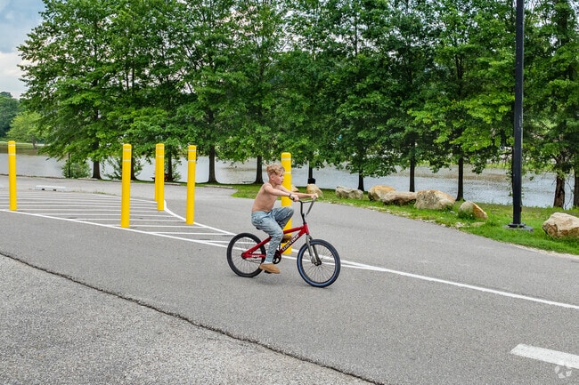 Meeks Mountain Trails is a beautiful area perfect for biking, running and hiking.