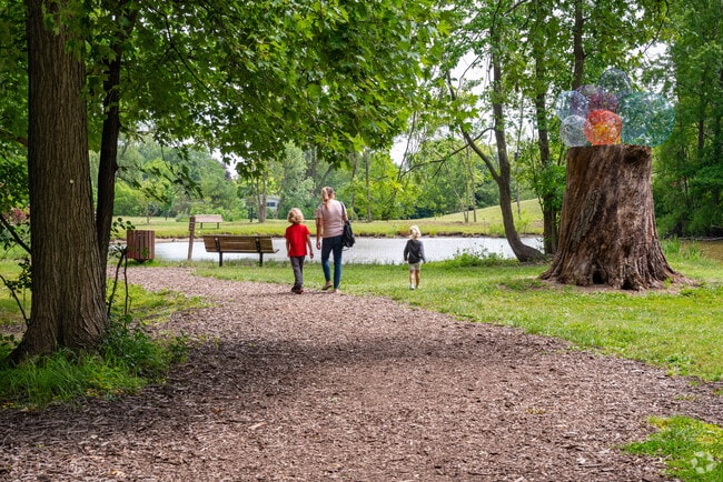 Have a family picnic at the mill pond which is part of the Rouge River in Beverly Park.