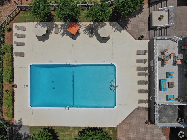 Aerial of Pool