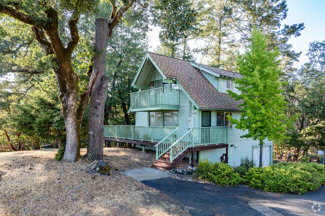 Secluded cabins in the hills of Willits are an option for many who want a more quiet life.