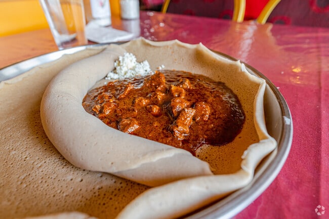 Cafe Ibex Ethiopian dishes