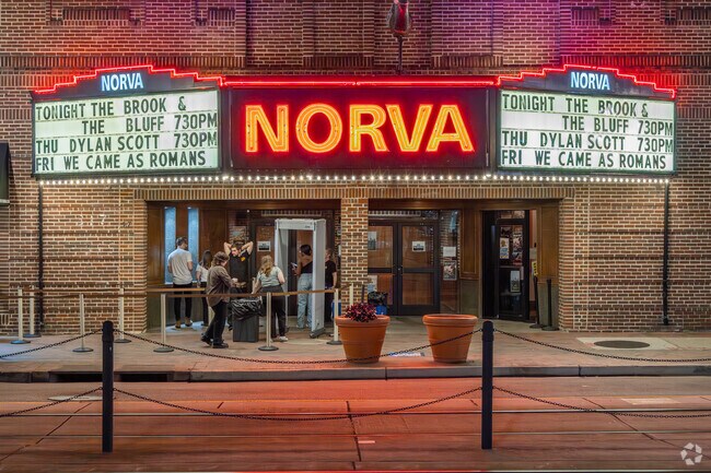 Norva is a popular concert venue in downtown Norfolk for the music fans of Brambleton.