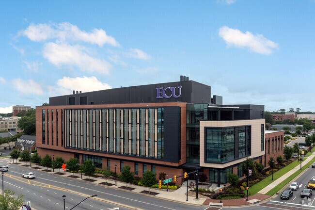 ECU is located just 15 miles from the Belvoir community.