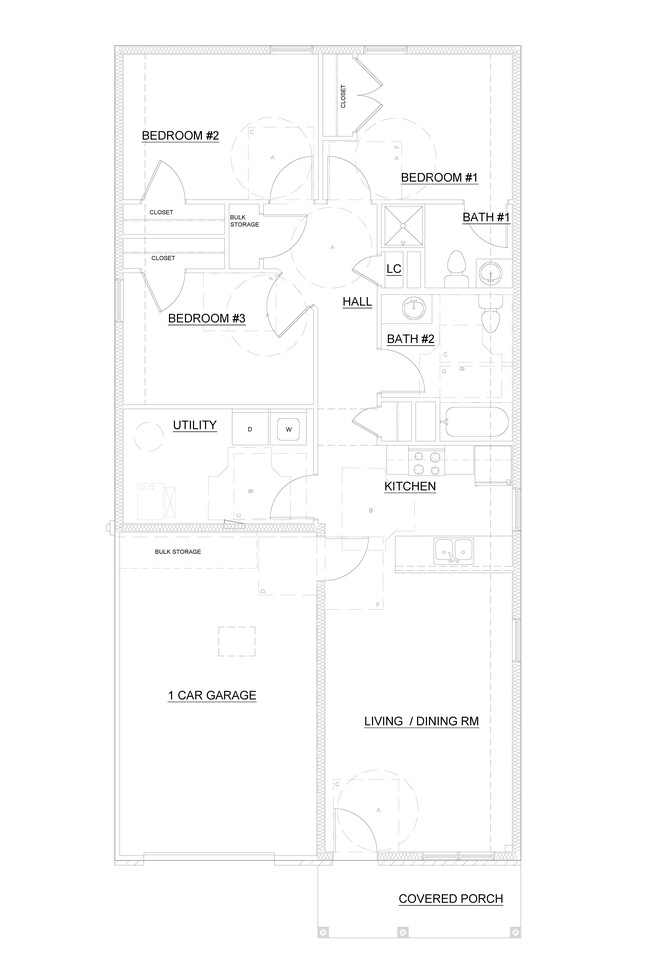 3 Bedroom Ranch