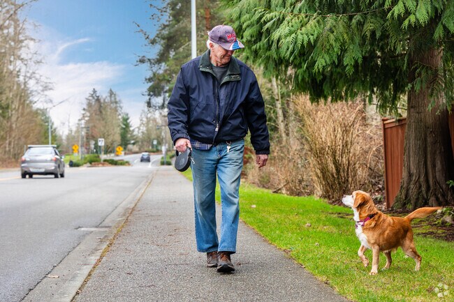 The Silver Firs and surrounding areas are quite walkable.