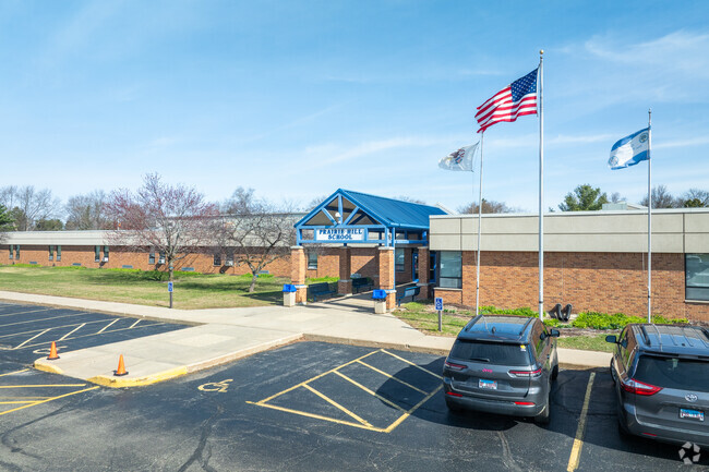Prairie Hill Elementary School is part of the Prairie Hill School District.