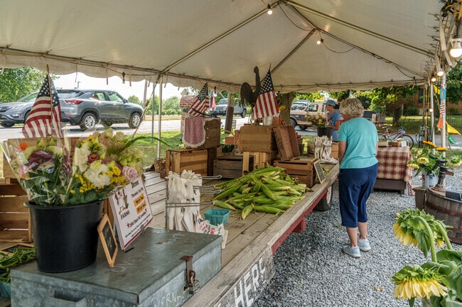 Schopf Brothers Farm stand is Oyster Point's one-stop shop for fresh produce.