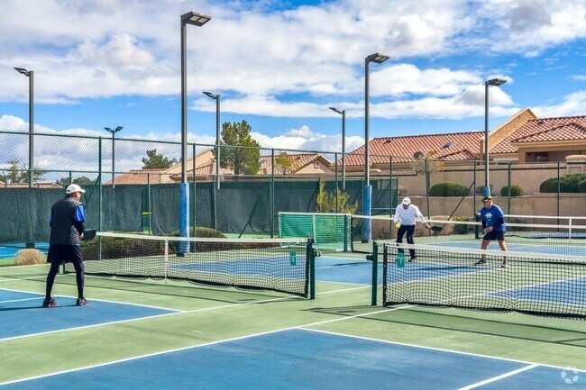 Sun City Summerlin residents can access four recreation centers with fitness facilities.