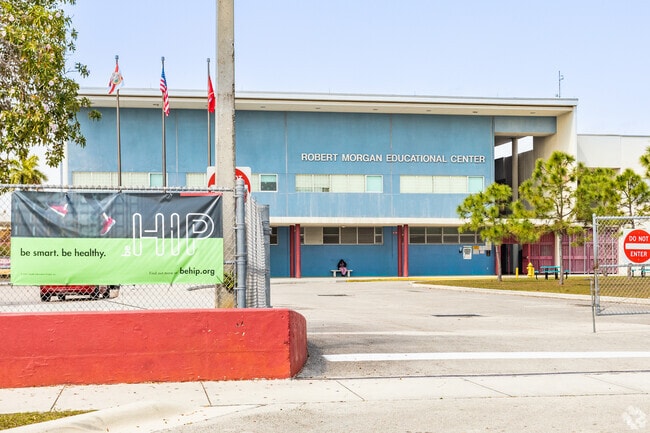 Students at Robert Morgan Educational Center can get a kick start on their college career.