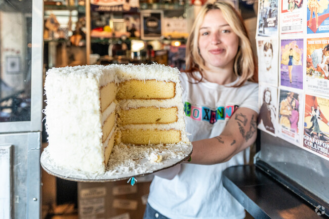 The Hayes Barton Cafe & Dessertery is known for its coconut cake.