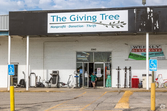 South Topeka can give items at new home at The Giving Tree.