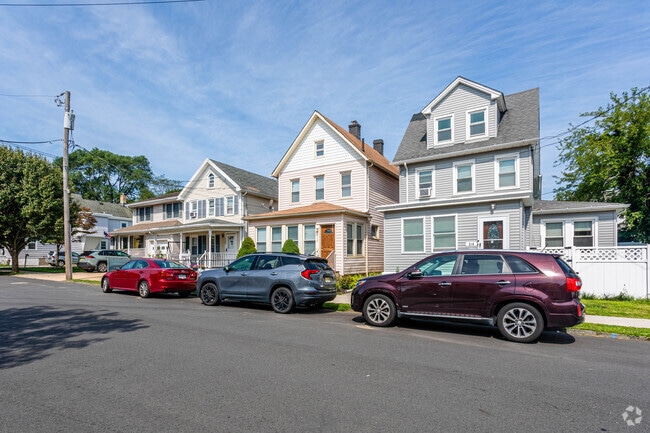 Colonial-style homes are common throughout South Amboy neighborhoods.