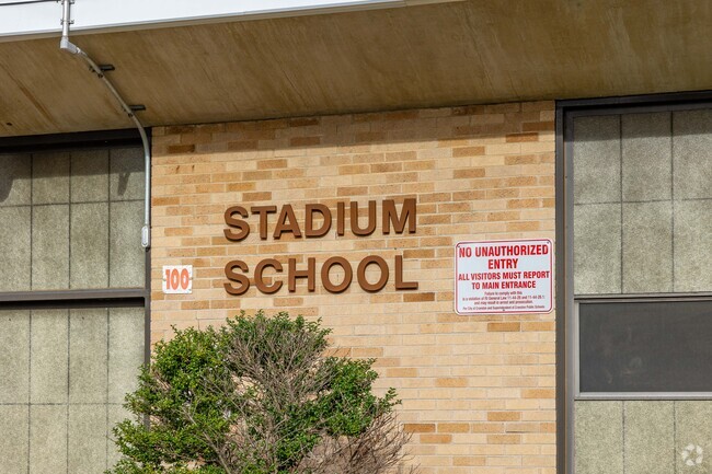 Stadium Elementary School's mascot are the sharks in Cranston.