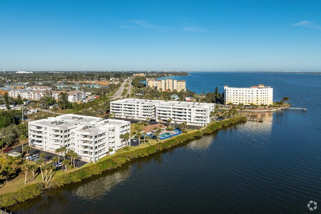 Condos and townhouses are concentrated on Palm Bay's northeast side, near the Indian River.