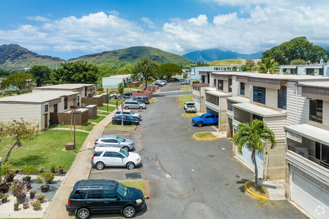 Townhomes and duplexes are available to rent or buy in Nanakuli.