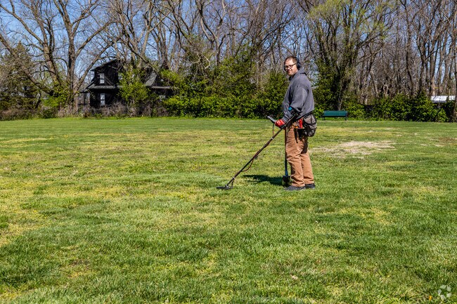You never know what you can find in Dunbar Park.