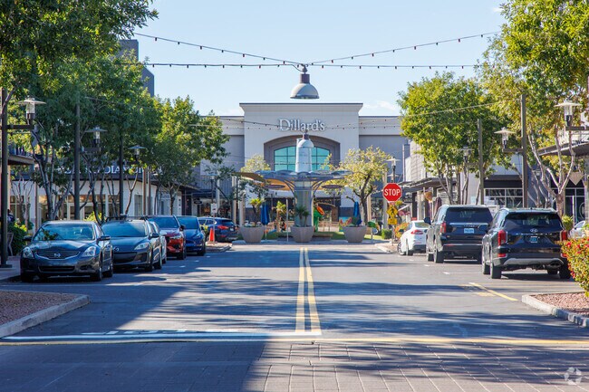 The San Tan Village Mall is a great shopping experience near Gateway Ranch.
