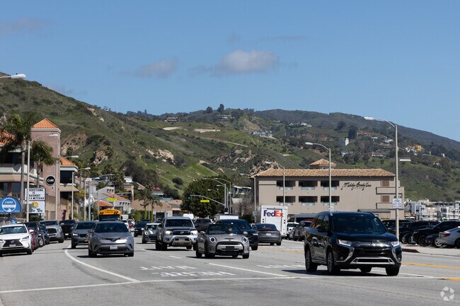 Pacific Coast Highway takes about 15 miles to get from Malibu to Santa Monica.