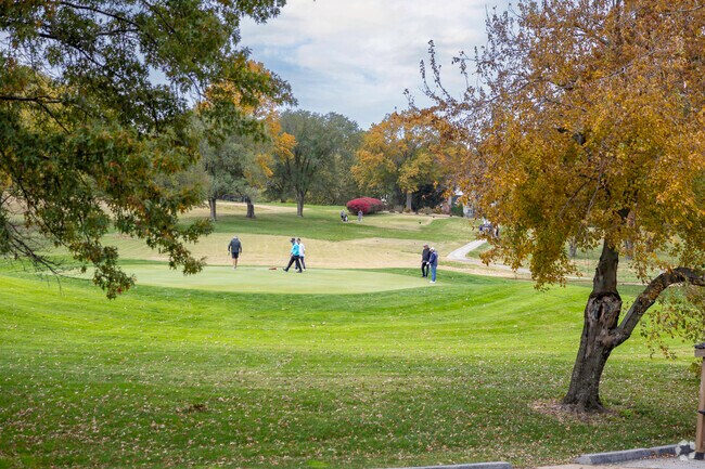 Golfers enjoy scenic fairways at Fremont Hills Country Club.