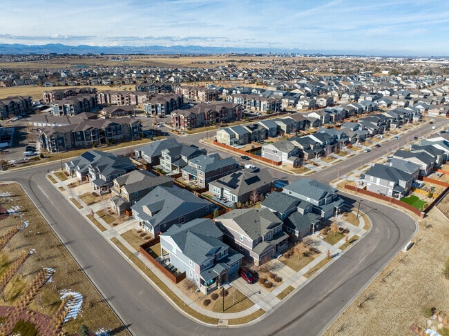 Sierra Ridge is a newer community in Parker Colorado.