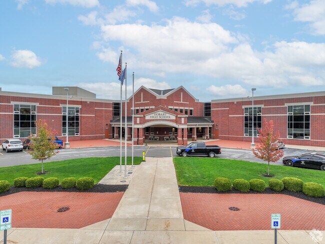 Hobart High School is home to just over 1200 students with an overall rating of a B from Niche.