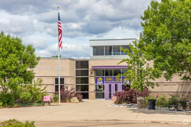 Eagle Crest Elementary School serves Upper Clover Basin students.
students.