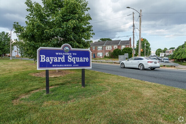 Visitors to Bayard Square will be greeted by small, brick homes and many local businesses.