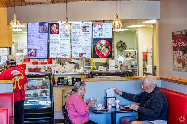 The Cherry Pit Cafe in Bryson Ridge is a popular lunch spot.