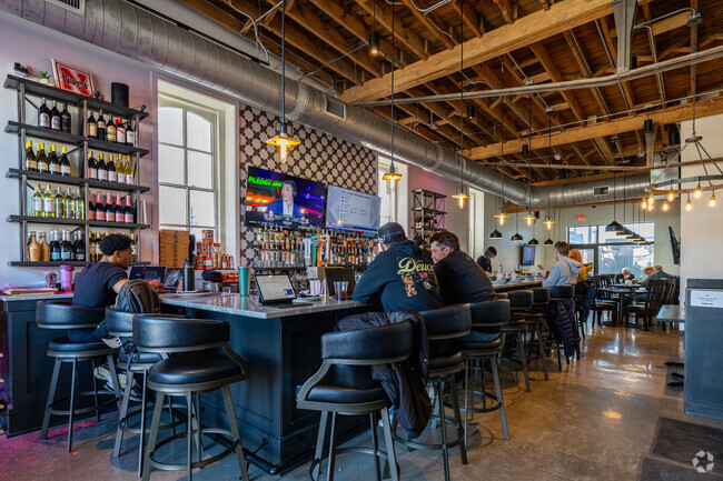 Enjoy a cold brew and some pizza at Grace Pizza in downtown Papillion.