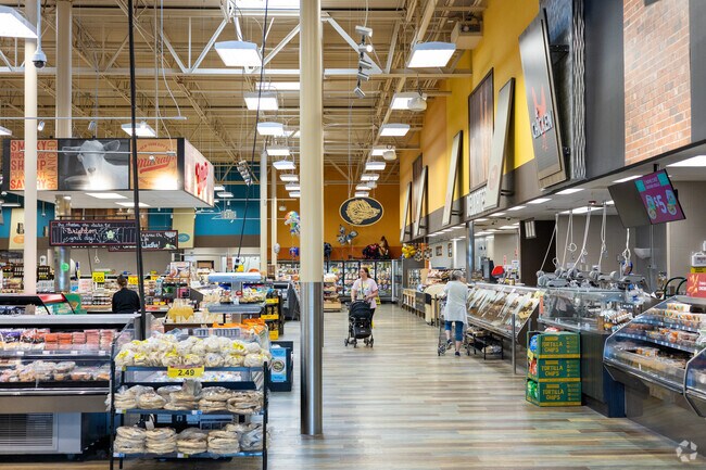 Fresh produce inside Kroger at Green Oak Village Place.