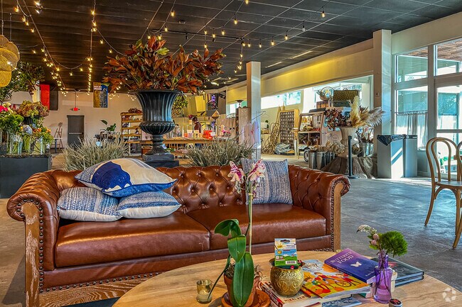 No. 27 Cafe serves cappuccinos amid unique decor and a relaxed environment.