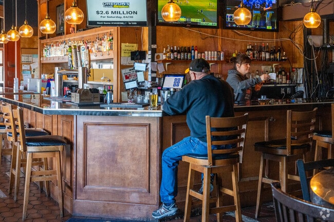 Nick's Pizza and Bar is a local hot spot, especially on weekends.